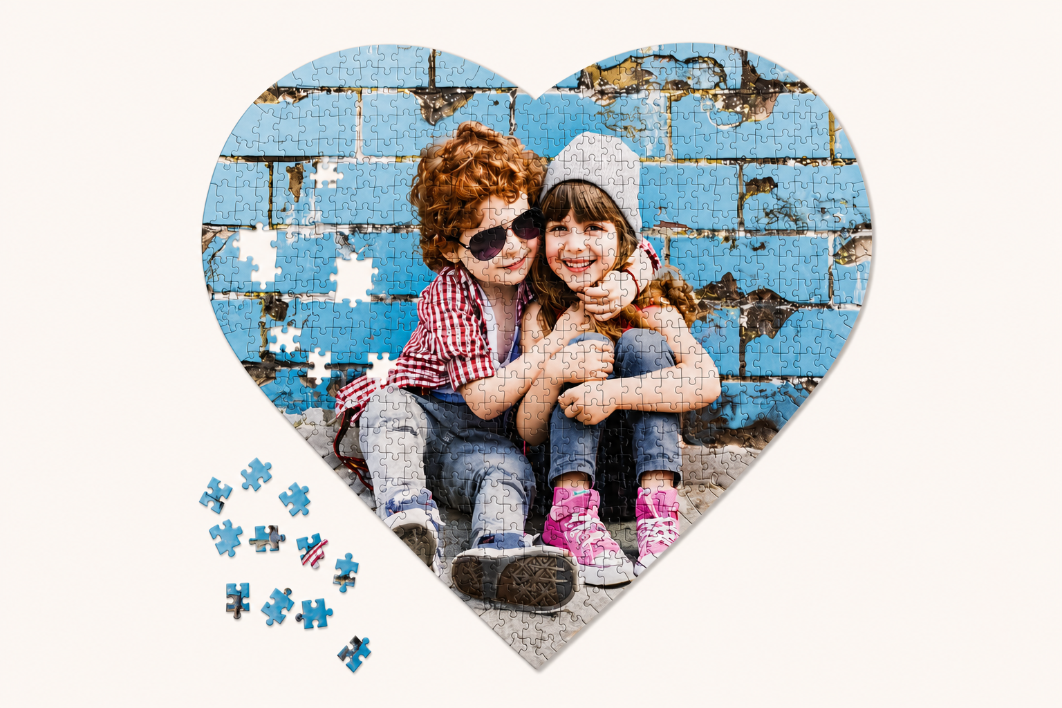 Puzzel hart - 114 stukjes - Afbeelding 2