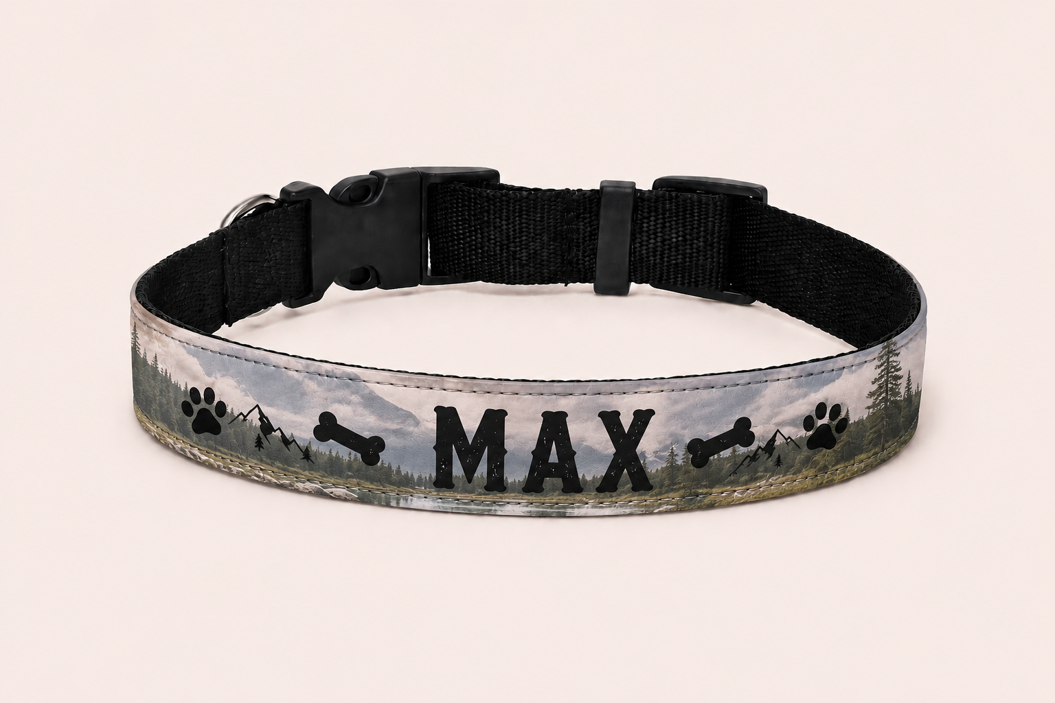 Middelgrote halsband bedrukken - Afbeelding 2