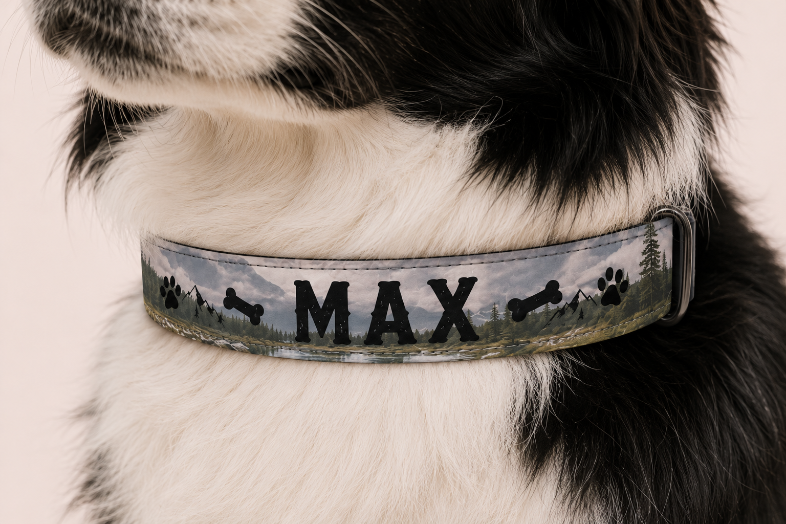 Productfoto Middelgrote halsband bedrukken