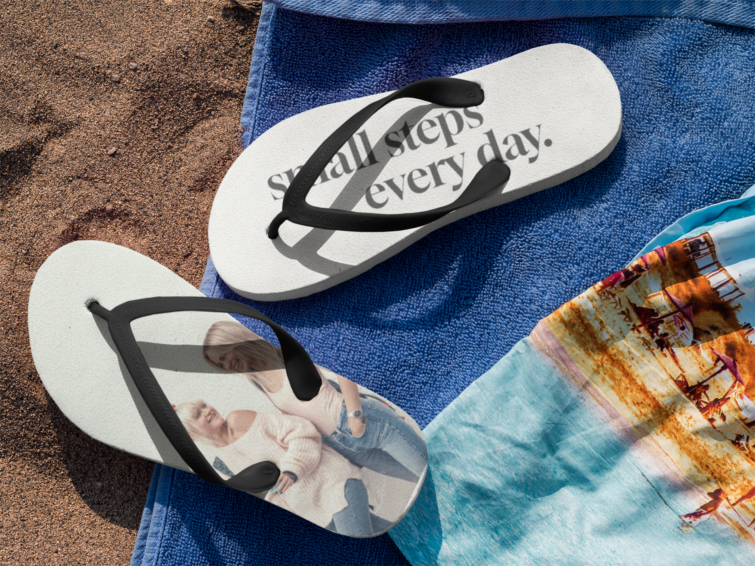 Slippers bedrukken- Volwassenen
