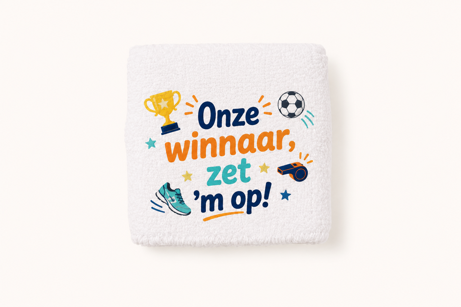 Productfoto Zweetbandje bedrukken