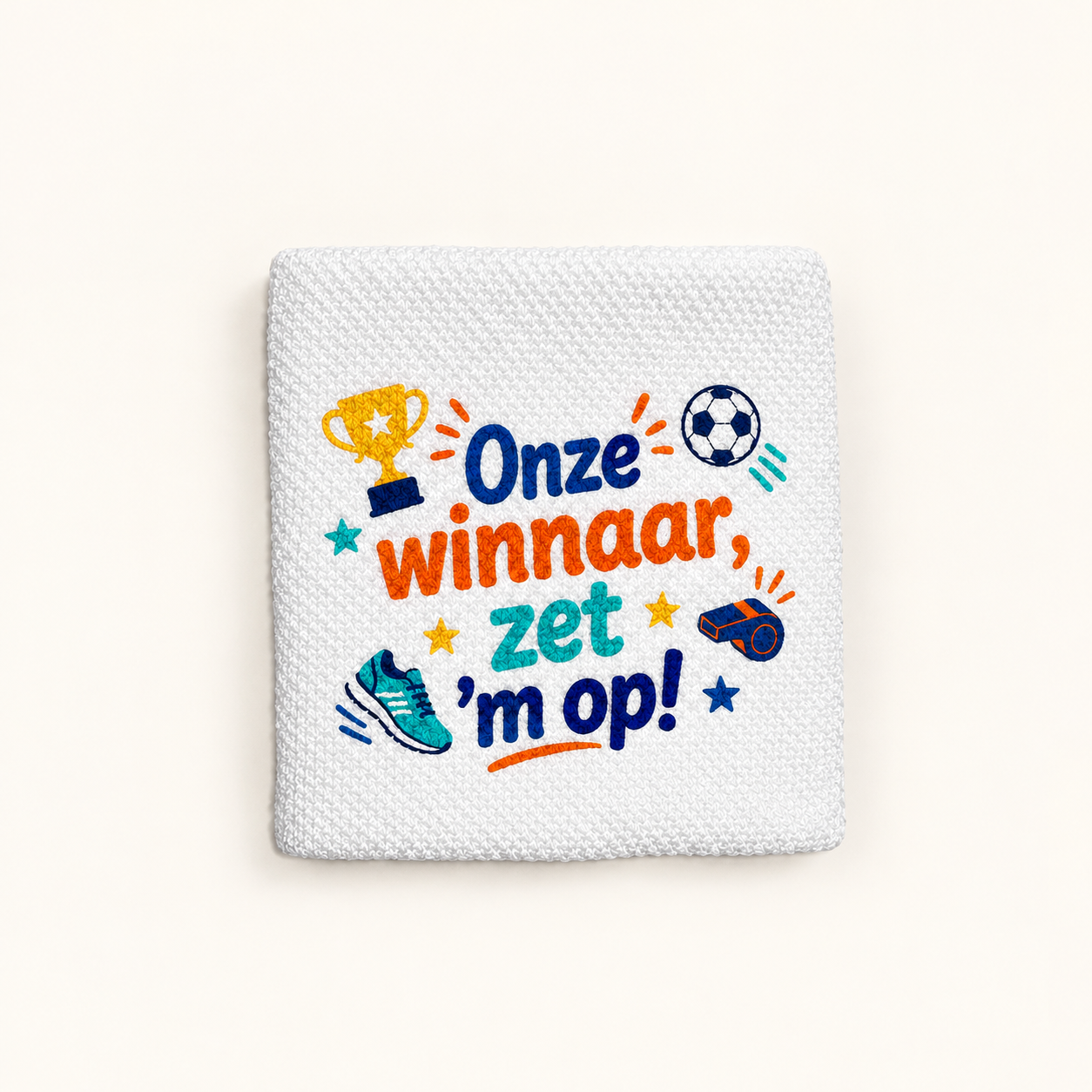 Productfoto Zweetbandje bedrukken