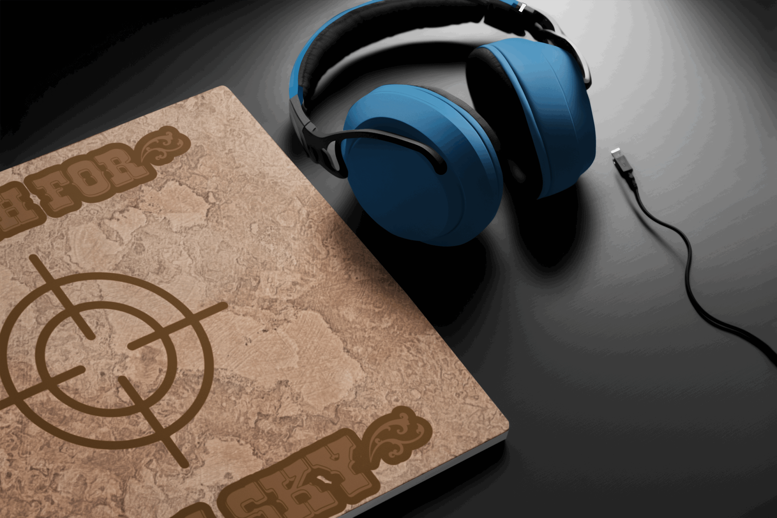 mockup-of-a-mousepad-on-an-ai-generated-gaming-setting-m32559
