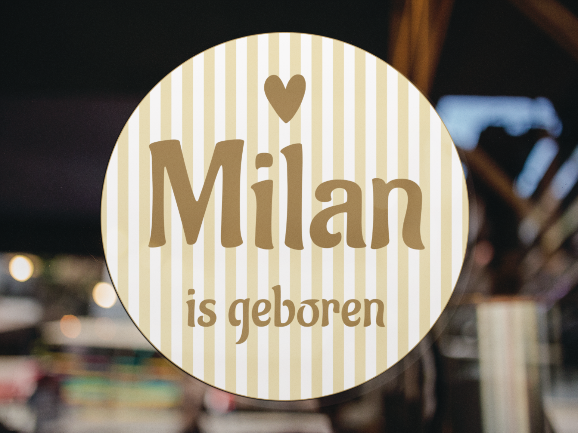 Raamsticker Geboorte - Afbeelding 8