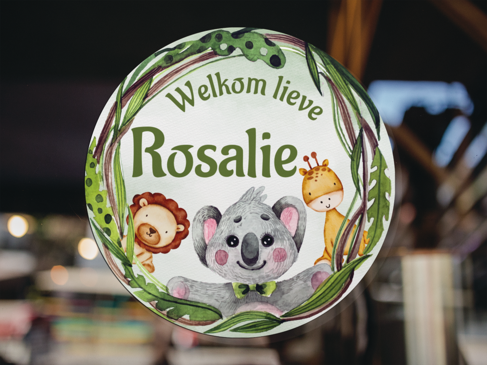 Raamsticker Geboorte - Afbeelding 10